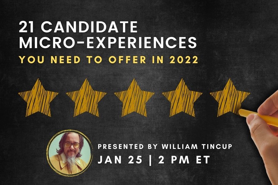 personalization of candidate experience