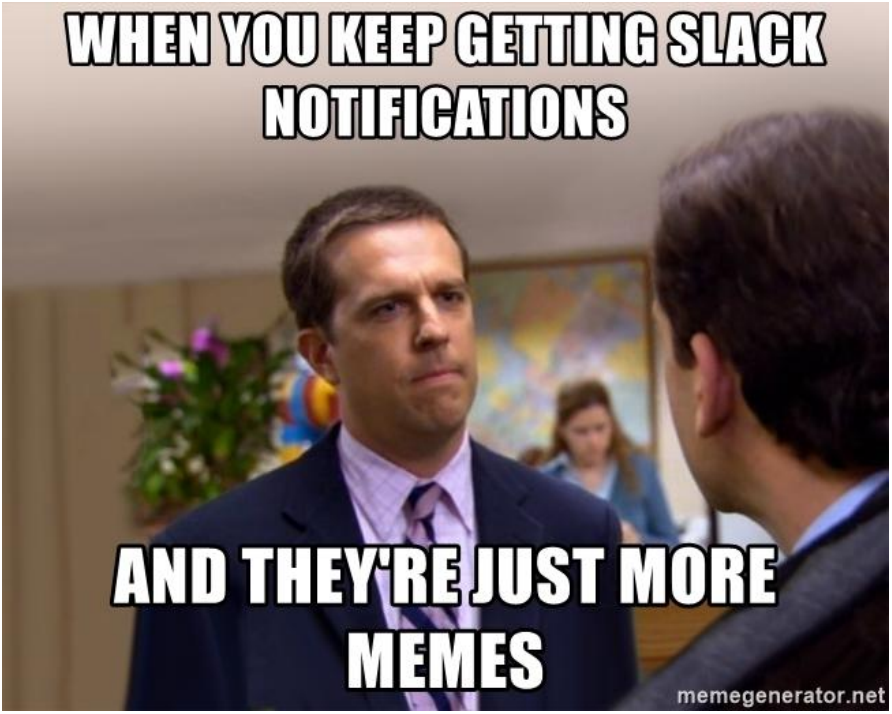 Office Slack Meme