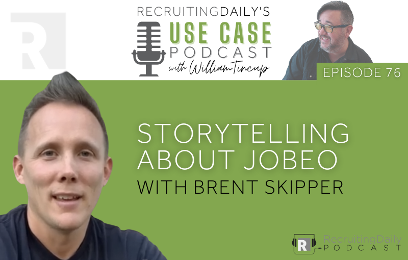 Storytelling about Jobeo with Brent Skipper