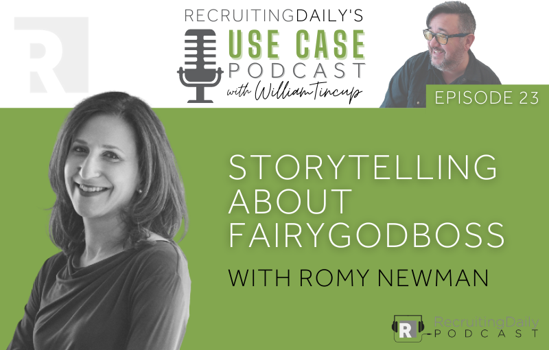 Storytelling about Fairygodboss with Romy Newman